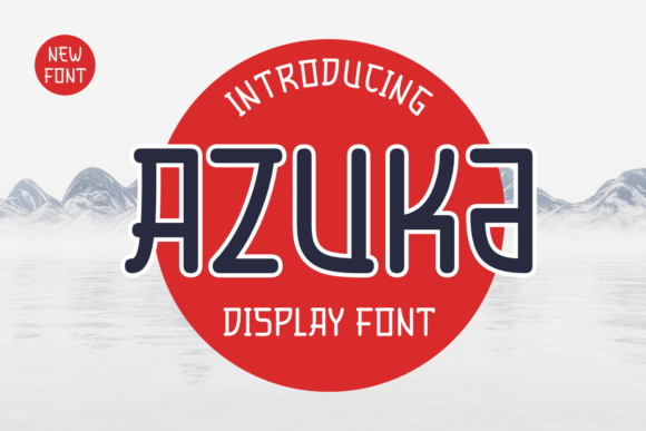 Azuka: A Display Font Forged in Samurai Tradition
