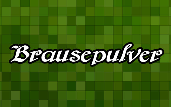 Brausepulver: A Creative Display Font for Modern Projects