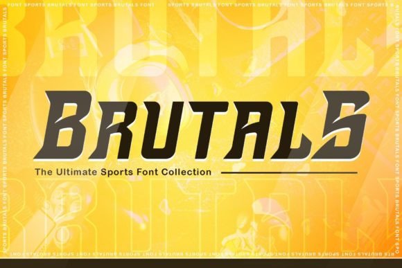 Brutals: A Premium Display Font for Bold Creative Ideas