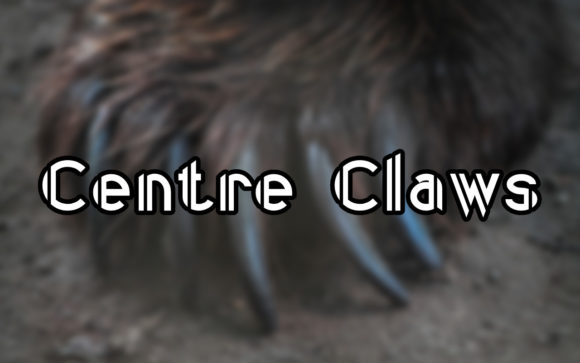 Centre Claws: A Bold Display Font for Creative Projects