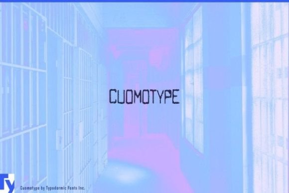 Cuomotype: A Distressed Font with Typewriter Charm