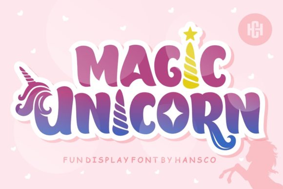 Discovering the Magic Unicorn Typeface