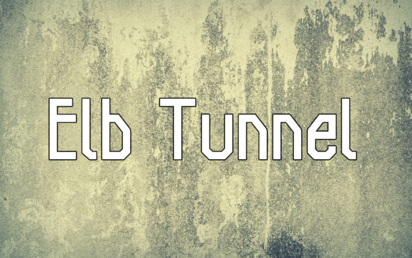 Elb Tunnel: A Creative Display Font for Modern Design