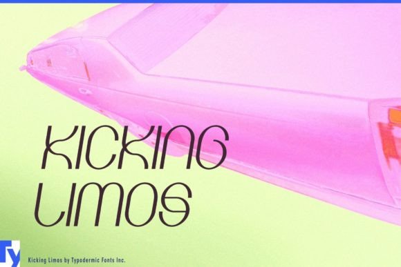 Kicking Limos: A Curvilinear Display Font for Elegant Design
