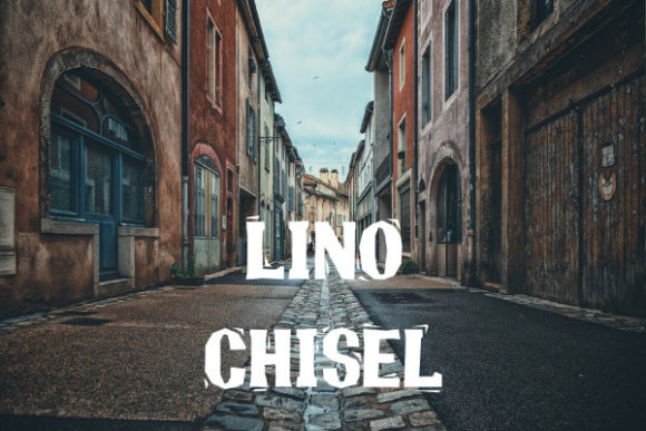 Lino Chisel: A Modern Display Font for Bold Design
