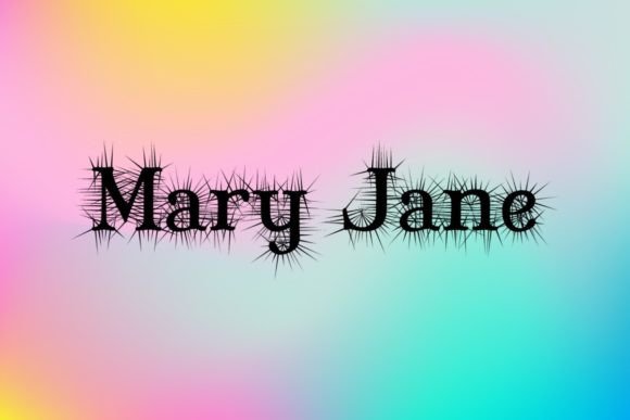 Mary Jane: A Versatile Display Font for Standout Design