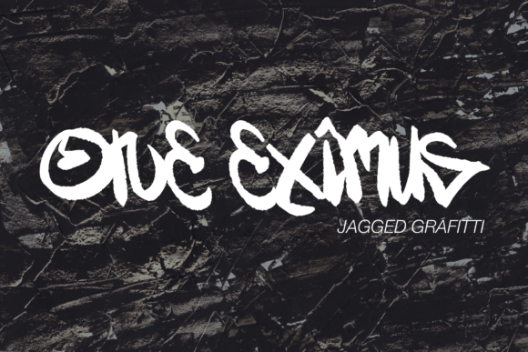 One Eximus: A Bold Display Font for Modern Designers
