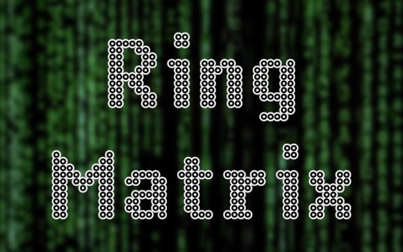 Ring Matrix: A Bold Display Font for Sci-Fi and Impact