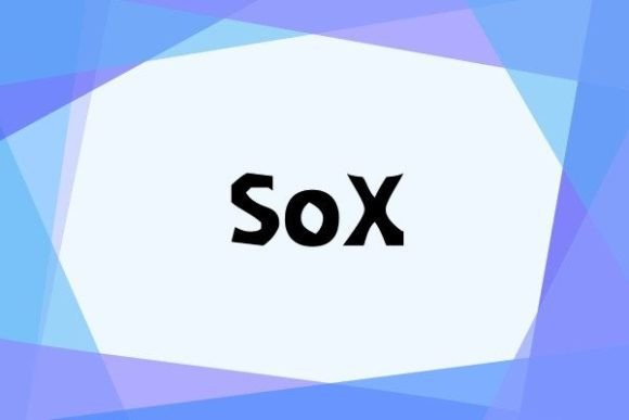 Sox: A Modern Typeface for Creative Versatility