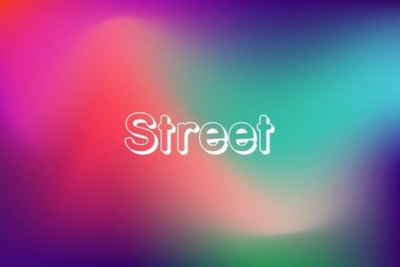 Street: A Display Font with Character and Warmth