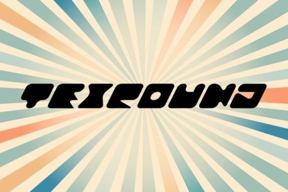 Texround: A Playful Display Font for Bold Designs
