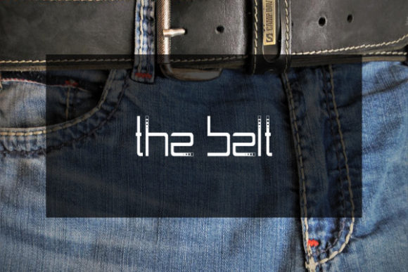 The Belt: A Modern Display Font with Striking Style