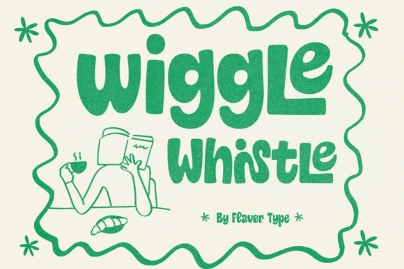 Wiggle Whistle: A Charming Typeface for Playful Designs